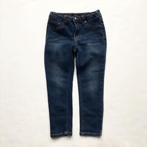 Joe’s Jeans dark wash whiskered skinny jeans EUC fits like 5T (size tag cut out)